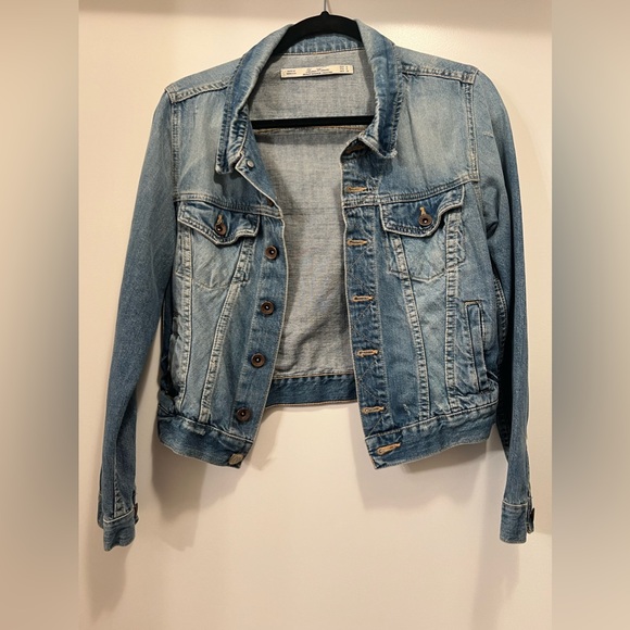 Cropped Zara Denim Jacket - Picture 1 of 7